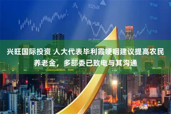 兴旺国际投资 人大代表毕利霞哽咽建议提高农民养老金，多部委已致电与其沟通